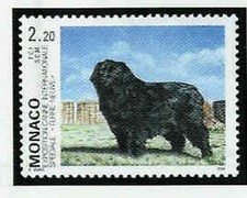 Monaco No 1872 ** MNH Newfoundland Dog Year 1993