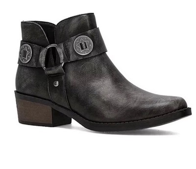 Frye and Co. Women's HELIA Harness Western Inspired Booties Size 5 NEW