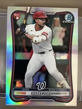 2026 Bowman Red RC Variation Refractor #84 Harry Ford, Washington Nationals Rare