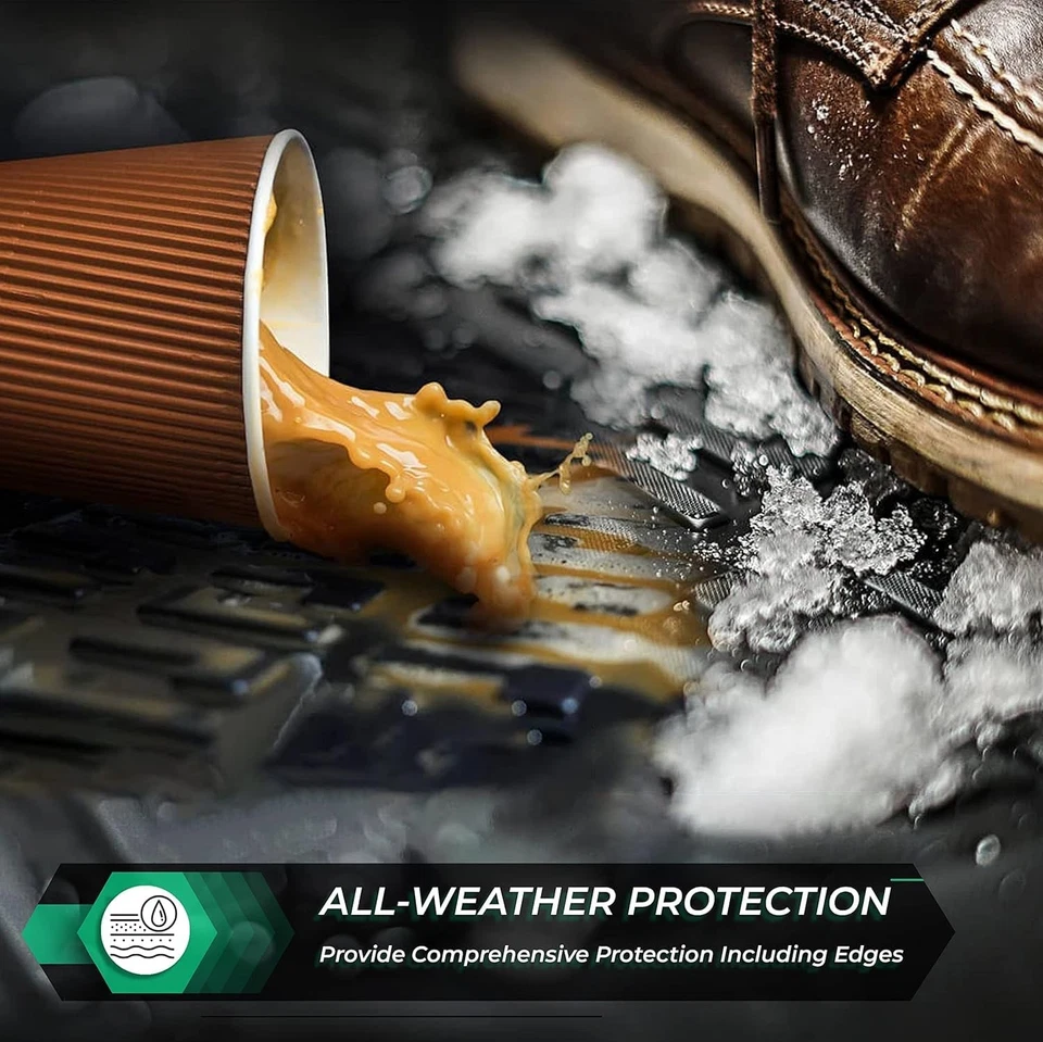 RizLiner 3D Rubber Floor Mats Fits Hyundai Accent 2006-2011 — 第 4/4 张图片