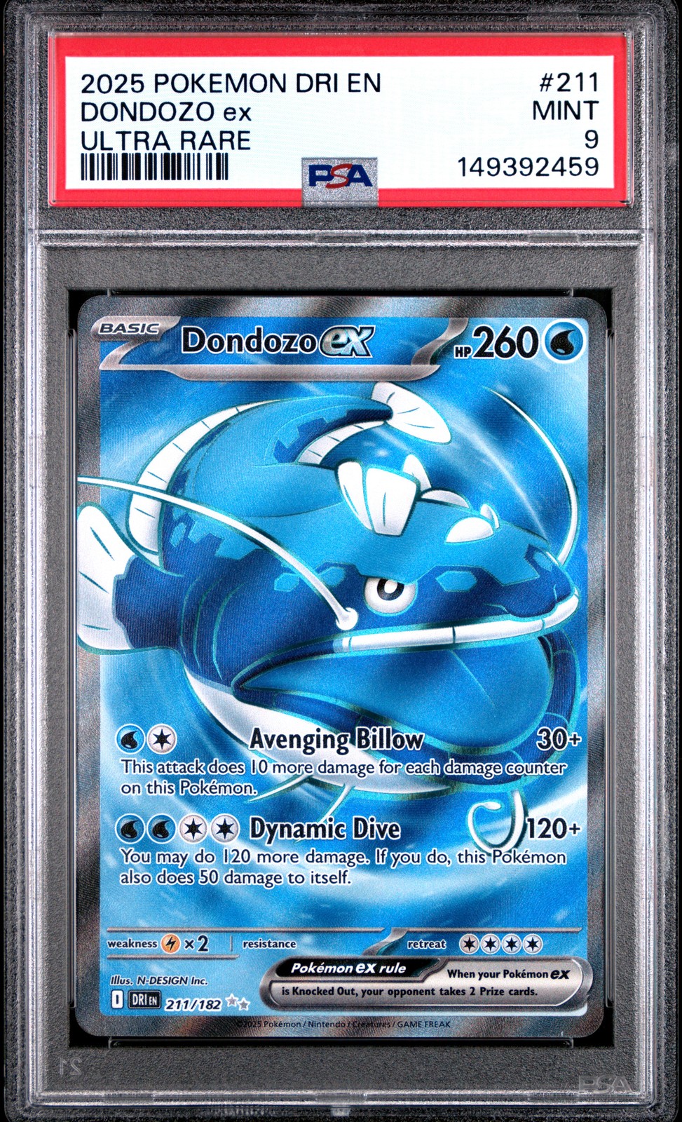 Dondozo ex #211