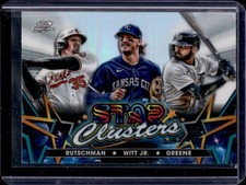 2023 Topps Cosmic Chrome Riley Greene Bobby Witt Jr. Adley Rutschman #SC-6