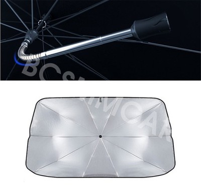 Car Sun Shade Visor UV Protection Umbrella Parasol For Windshield Front Window