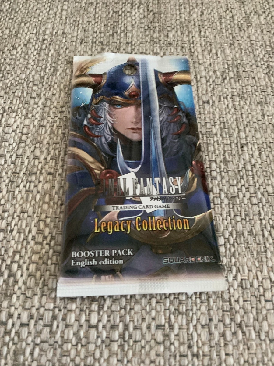 Final Fantasy TCG запечатанная коллекционная карточная игра пакеты