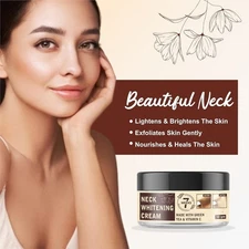 7 Weeks Neck Beauty Whitening Cream Reduce Darkness Use Day & Night 50 gm