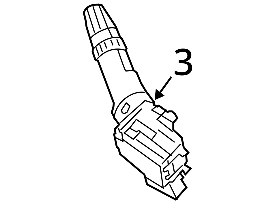 Interruptor de control de limpiaparabrisas Hyundai Elantra 2011-2017 interruptor de control de tallo 93420-1U000 Foto 4 de 4