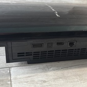 Sony PlayStation 3 PS3 CECHL01 Console 80gb With Cords Black Tested And Working