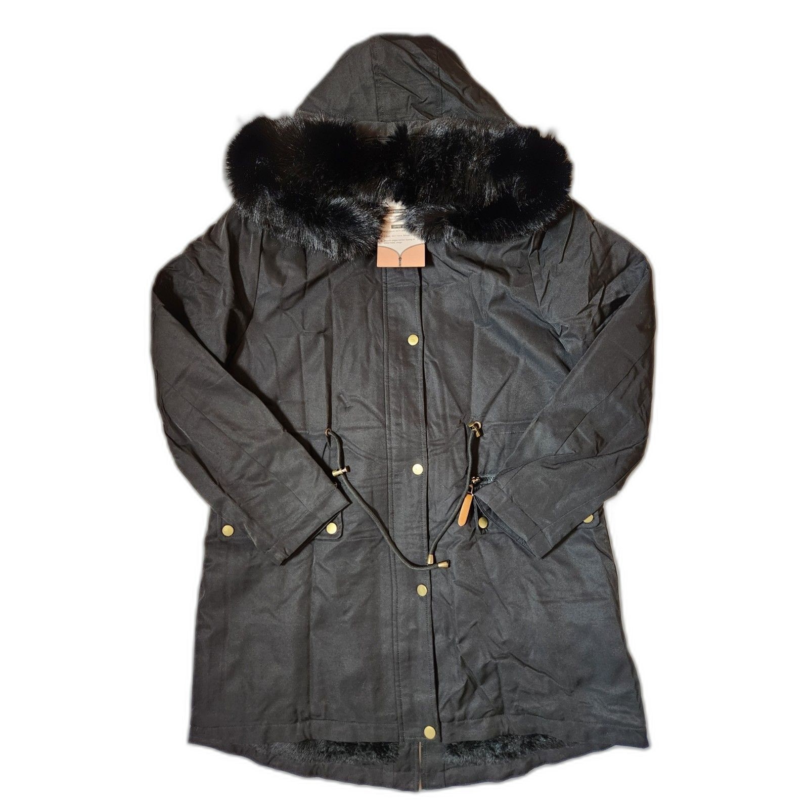 Women's Hooded Jacket | size small | Black