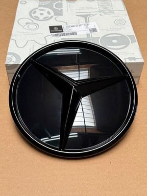 Mercedes-Benz Genuine W465 G63 G550 Front Grille Black Star w/Baseplate 2024-up
