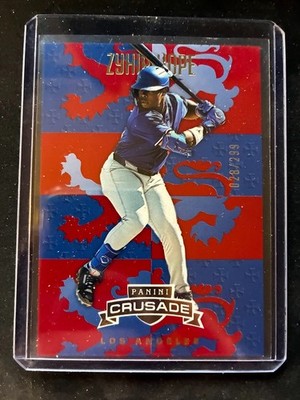 2025 Panini Crusade Zyhir Hope Los Angeles Dodgers Prospect Rookie /299