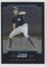 2004 Bowman Draft Chrome Christian Garcia #BDP43 0a1