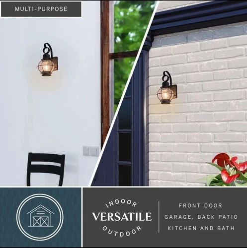 Vaxcel Lighting OW21861 Chatham 1 Light Outdoor Wall Sconce - 7 - Bronze - Picture 2 of 6