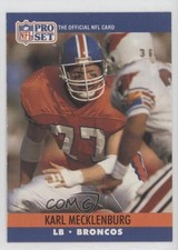 1990 Pro Set Karl Mecklenburg #489 10r3