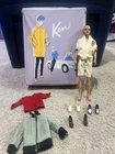 Vintage Collectible 1962 Ken Doll And  Carrying Case Purple Lavender