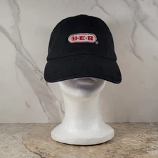 H-E-B GROCERY STORE EMPLOYEE BLACKE HEB BASEBALL HAT ADJUSTABLE