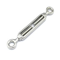 Spannschloss Edelstahl M5 ÖSe / ÖSe Drahtseil Seilspanner Spannschraube Spanner