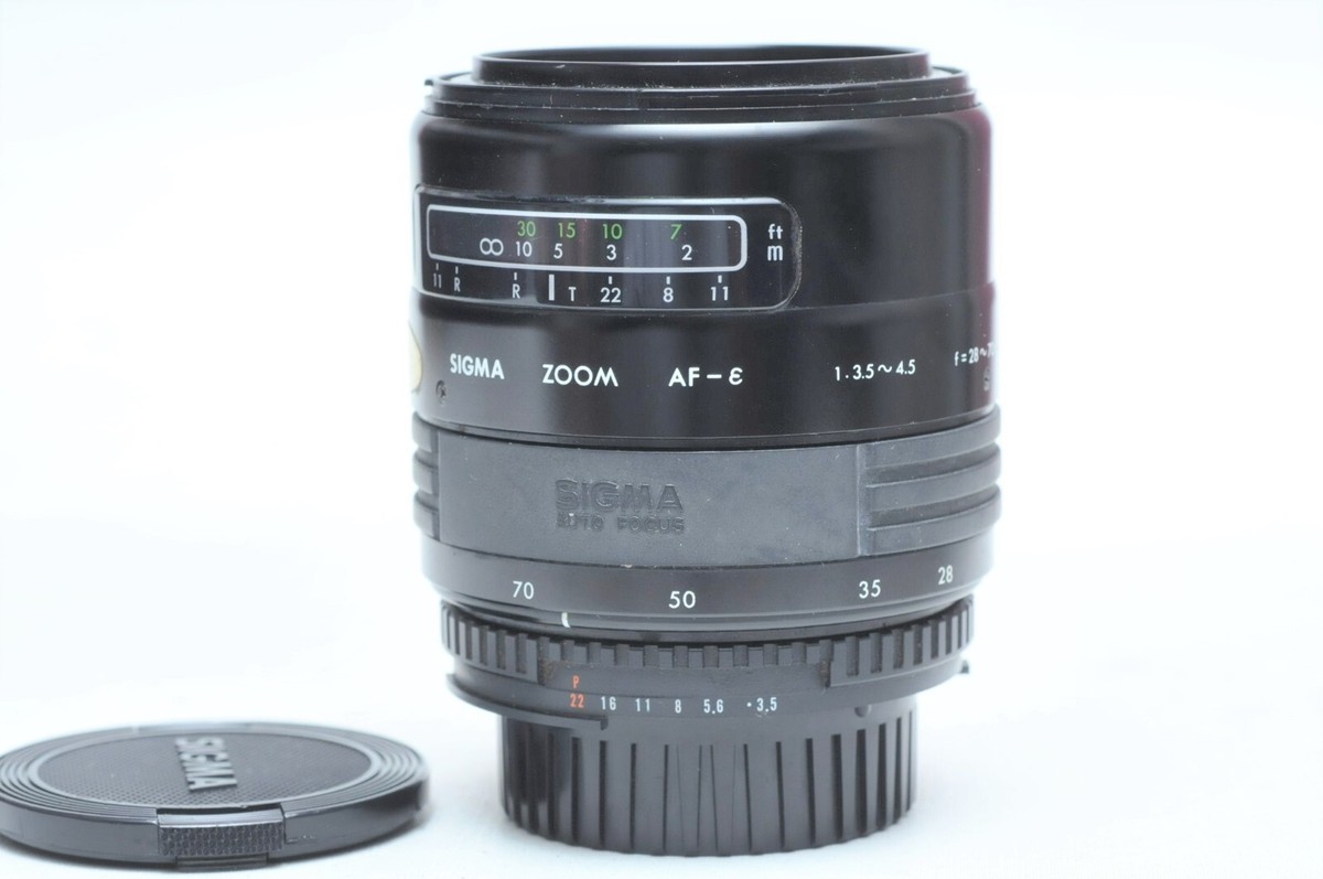 Sigma 28-70mm f/3.5-4.5 Standard AF Zoom Lens For Nikon F | eBay