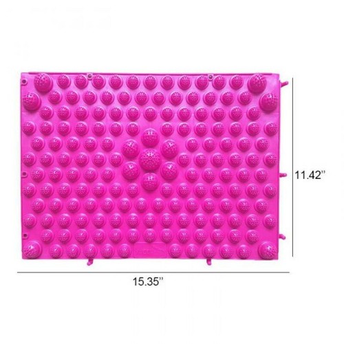 Tapis de yoga d'Acupression Fleurs de Lotus Tapis de réflexologie plantaire - Imagen 7 de 7
