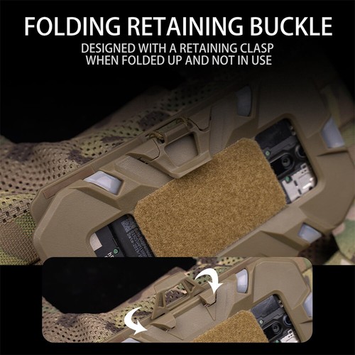 Tactical Vest Phone Holder Foldable Cell Phone Board Plate Molle Carrier Board - Photo 15 sur 21