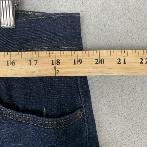 Lee Jeans Women 18 (38x32) Flare Mid Rise Legendary Blue Stretch Denim NWT - Picture 6 of 9