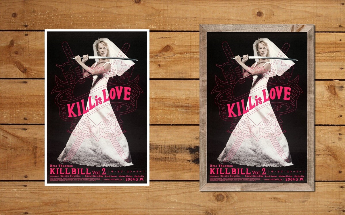 KILL BILL2。。 キャンバス30cm✖️30cm KILL BILL2