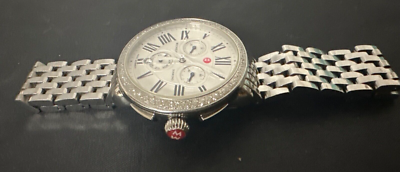 Michele 100 Diamonds Chronograph Watch 0.60 CT TW. Sapphire  display picture 2