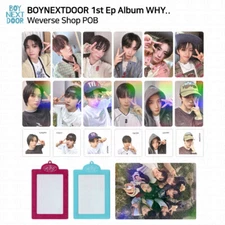 BOYNEXTDOOR 1st Ep Album WHY.. Weverse Shop POB Photocard Holder Sticker KPOP