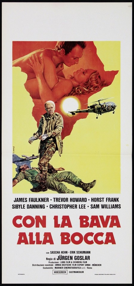 Locandina di Con la bava alla bocca (1976)