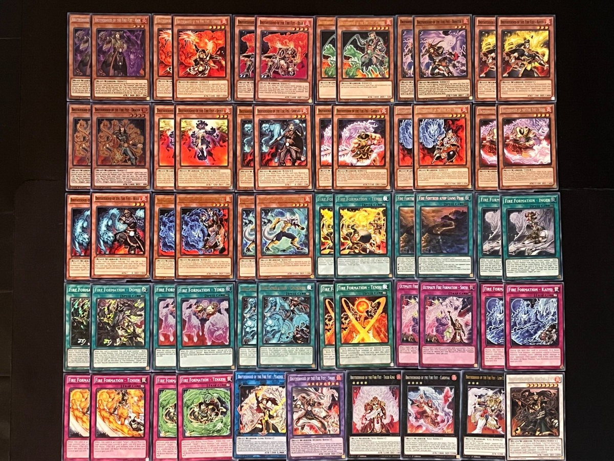 yugioh fire fist deck Yugioh OCG Brotherhood of the Fire Fist Deck Sleeves 70 Count (plus ca main image 0