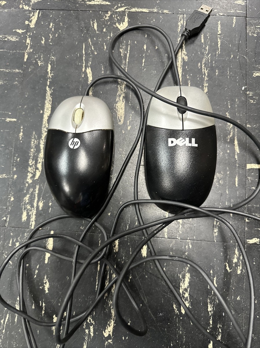 HP 265986-011 2-Buttons / Scroll Wheel Wired USB Optical Mouse