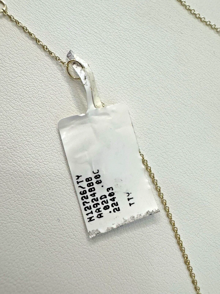 Meira T Dainty Lock Necklace Retail $750 New - Image 4 of 4