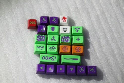1 Set SA *JOKER* Keycap Button ABS Game PBT Keycaps Gift For Mechanical Keyboard - Picture 9 of 13