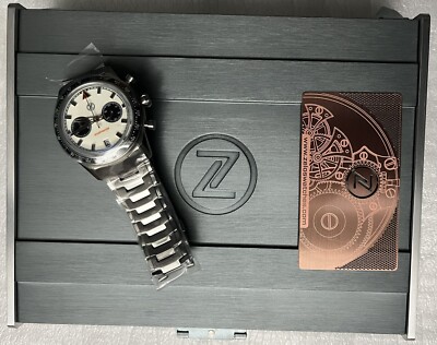 New Zelos STARFIGHTER CHRONOGRAPH FROST Automatic 41mm Watch