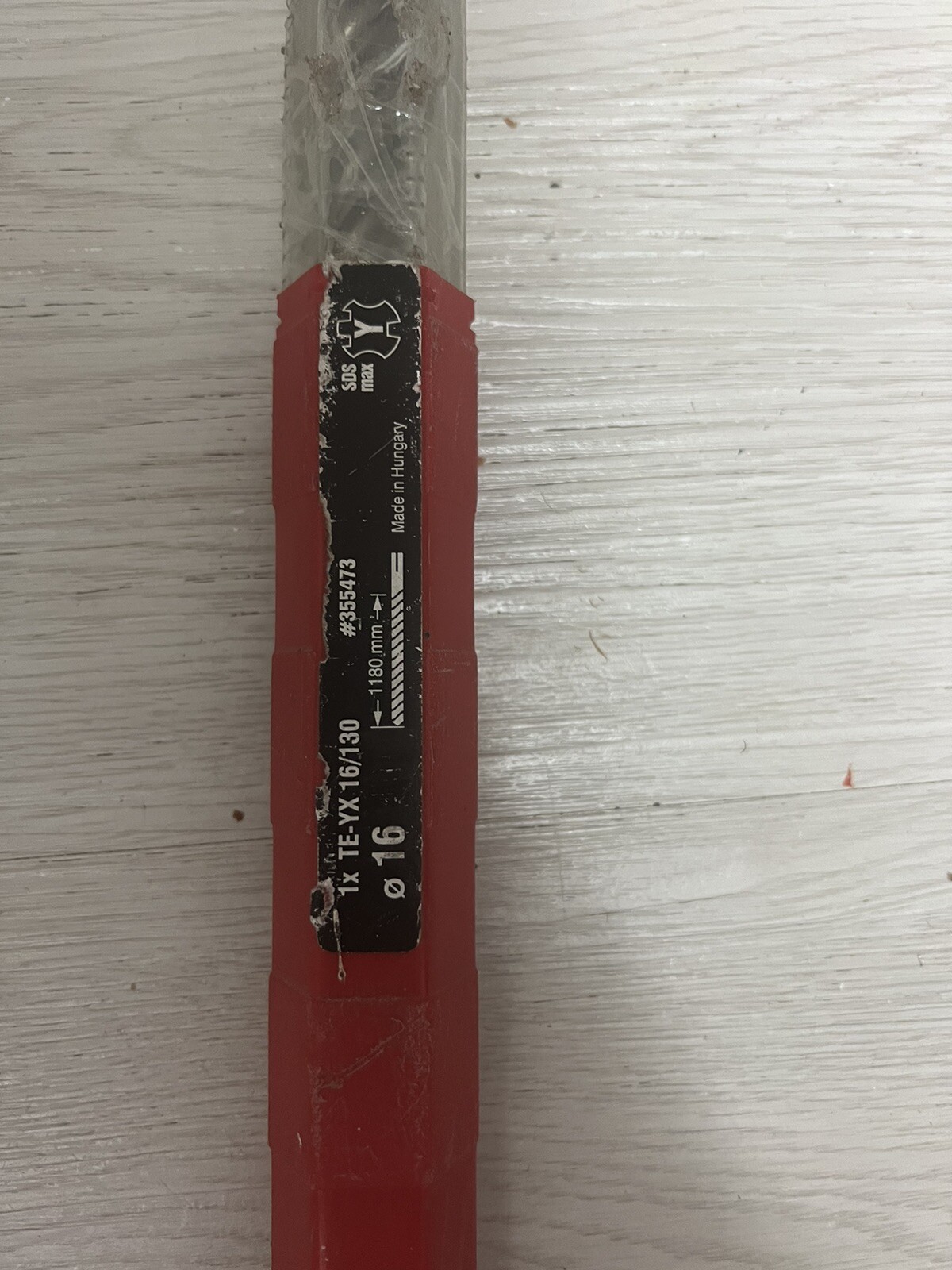 HILTI DRILL BIT TEYX 16/130 355473 (SDS MAX) METRIC HAMMER DRILL BIT