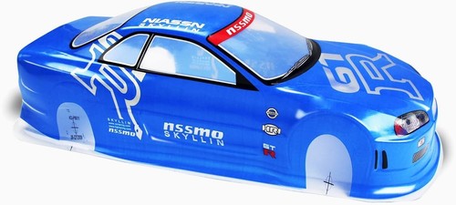 1/10 RC lackiert NO Cut On Road Drift Touring Rennwagen Karosserie GT-R 1:10 - Bild 1 von 6