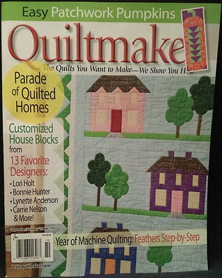 Quiltmaker Favorite Designers Lori Holt Bonnie Hunter Sep Oct 2014 FREE SHIPPING