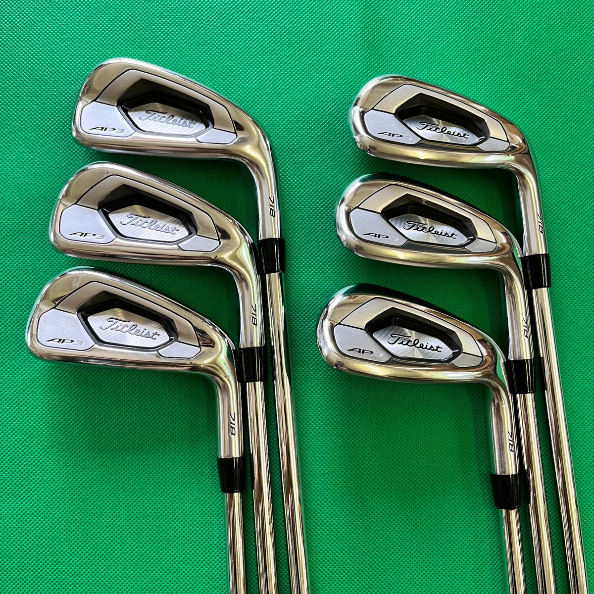 Titleist AP3 718 Iron Set 6pcs 5-Pw Flex S Stiff N.S.Pro 950GH RH
