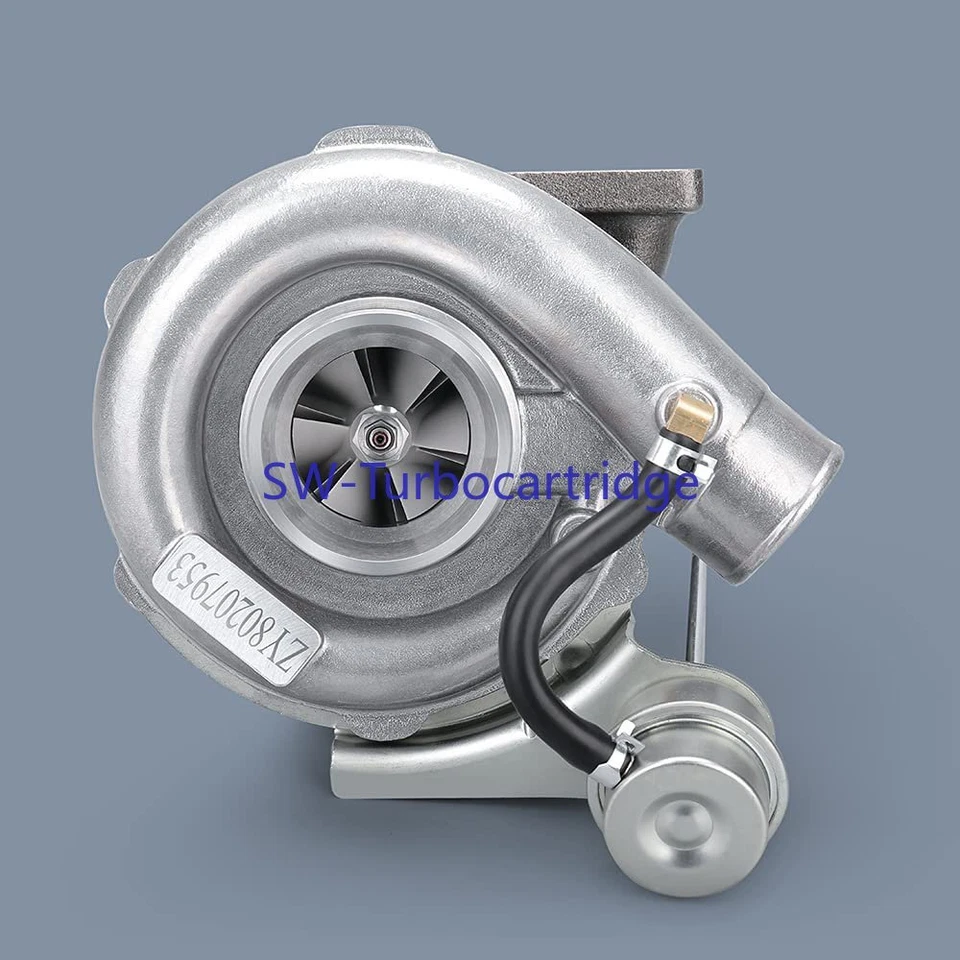 Turbocompresor T3/T4 T04E V-BAND Turbo .63 A/R 73 Trim Internal Wastegate 420+ HP Foto 3 de 4