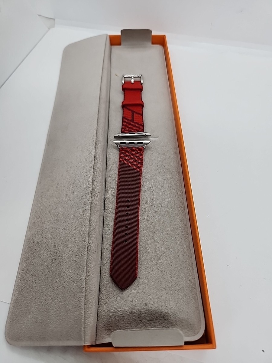 NEW Genuine Apple Watch Hermes 40mm Rouge Red H Jumping NEW Genuine Apple Watch Hermes 40mm Rouge Red H Jumping