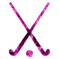 Field Hockey Sticks - Decal Sticker - Multiple Patterns & Sizes - ebn6865