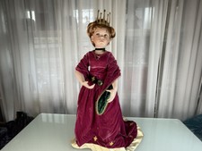 Künstlerpuppe Ute Kase Lepp Sammler Porzellan Puppe 72 cm. Top Zustand.   