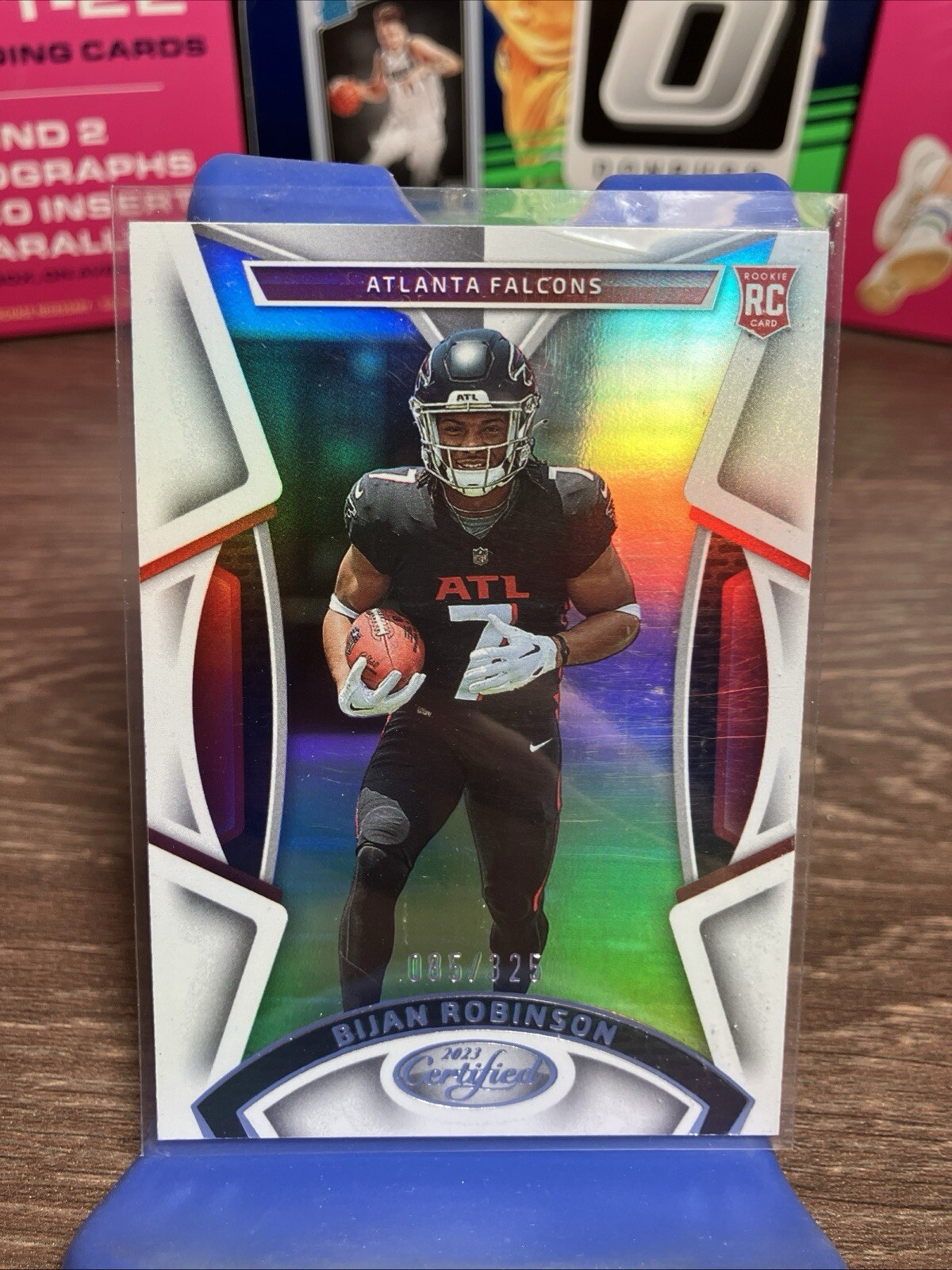 2023 Panini Certified - Rookies Mirror #111 Bijan Robinson /325 (RC)