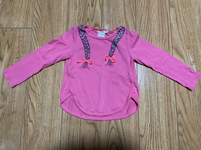 Used Billieblush Toddler Girl s Clothing Long Sleeve Shirt in Pink - Size 3T