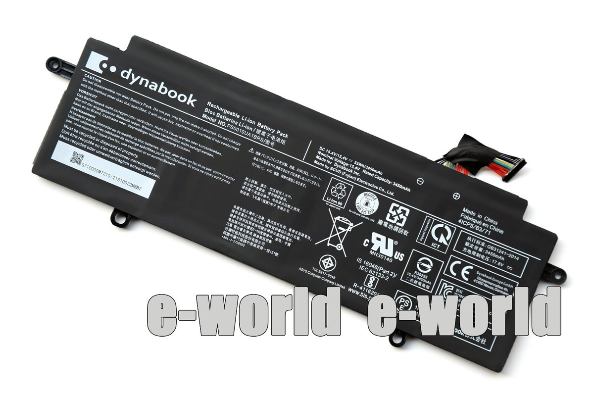 New Genuine PS0010UA1BRS for Toshiba Dynabook Portege X30W X30W-J