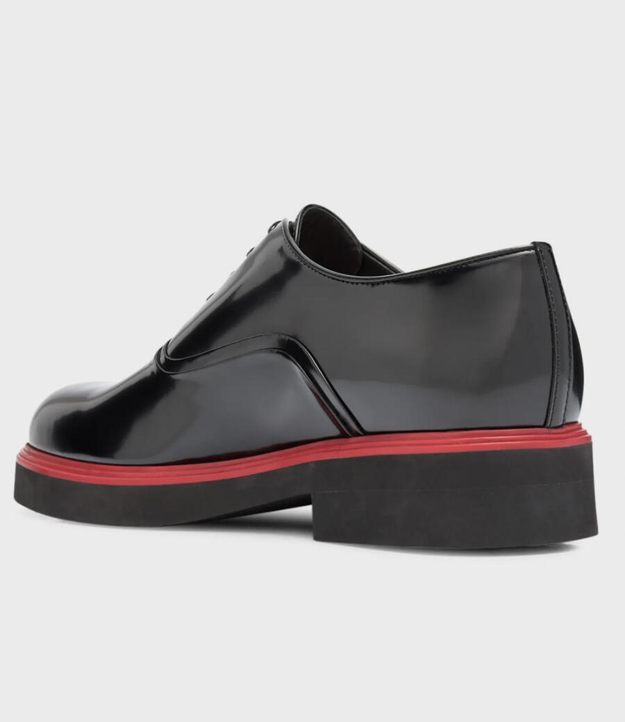 SAOLA Mocassini derby FERRAGAMO uomo Fiorino in pelle 11 12US $995