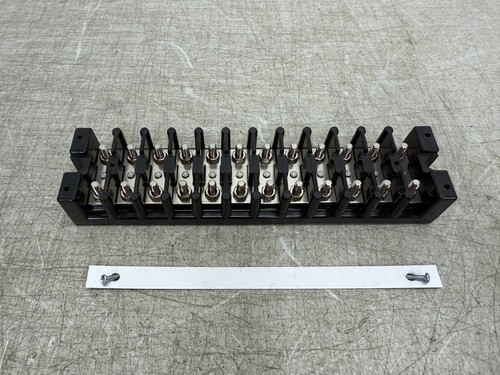 Marathon 1512 STRC - Barrier Terminal Blocks 600V 75A 12-Poles, Lot of 2 New - Picture 4 of 14