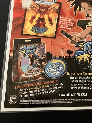 Shonen Jump's Shaman King - Vintage Anime Print Ad / Poster / Wall