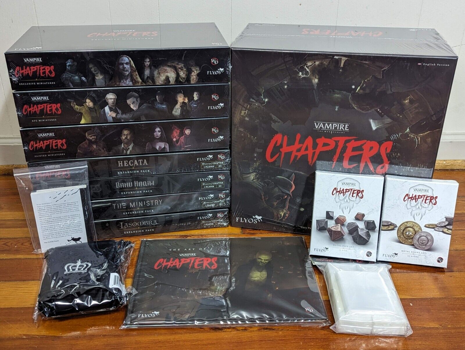 Vampire the Masquerade: Chapters - The Ministry Expansion Pack, Board  Games