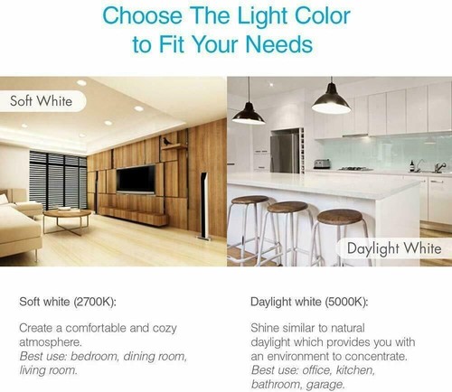 Great Eagle Dimmable 100W Replacement A19 LED Bulb 2700K/3000K/4000K/5000K - Picture 4 of 7
