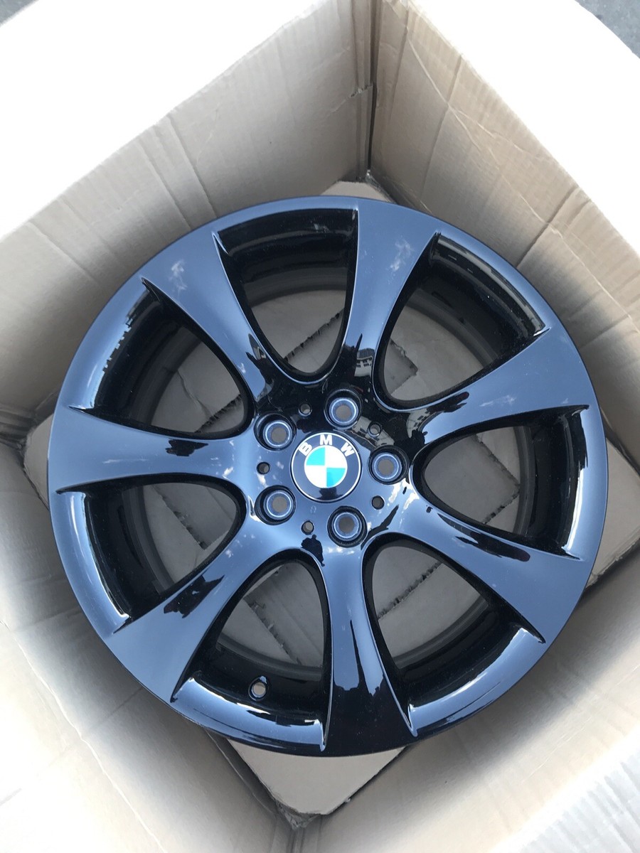 Original BMW 5er E60 E61 18 Zoll Sternspeiche 124 Black Alufelge 